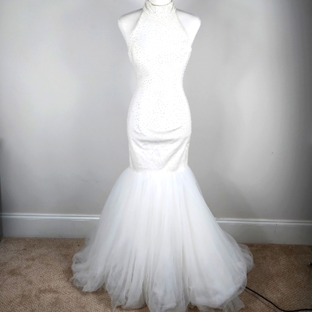 Sherri Hill Wedding/Prom Mermaid Fit and Flare Dress Size 2